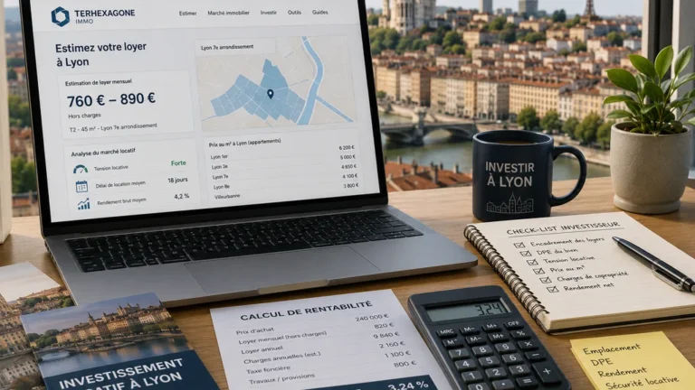 Analyse d’un investissement locatif à Lyon avec estimation de loyer et calcul de rentabilité